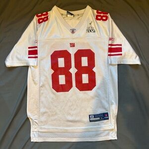 Authentic Reebok / NFL / Hakeem Nicks Super Bowl On Field Jersey (LIKE NEW)